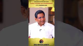 அரசியல் தலைவர்களுக்கு வேட்டி அடையாளமாக மாறி விட்டது | K.R. Nagarajan | Gobinath