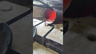 #short Pure Satisfaction: Watching Molten Metal Drop! #satisfying