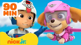 PAW Patrol Skye vliegt de lucht in! | Nick Jr. Nederlands