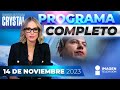 Magistrade Ociel Baena: cronología de su muerte | Noticias con Crystal Mendivil | Programa 14/nov/23