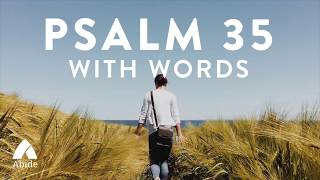 Psalm 35 - Prayer of Deliverance - King James Version (KJV) with words