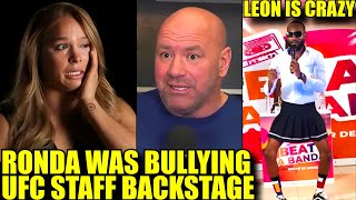 Ronda Rousey's terrible backstage behavior exposed by Ex-UFC Commentator, Dana White on Jon Jones