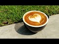 สอนเทลายหัวใจ 3 ลายเเบบง่ายๆ มือใหม่ก็ทำได้ latteart heart pattern uni latteart ep.1