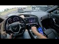 2016 chevrolet corvette stingray 7mt pov test drive 0 60