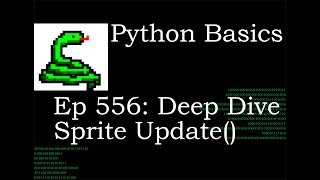 Python Basics Tutorial Deep Dive Pygame Sprite Update Method