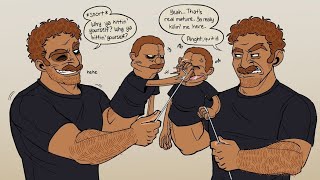Does Bad Things Guy and Brooklyn T. Guy (SML Comic dub)