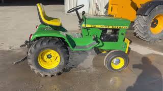 John Deere 140 Garden Tractor