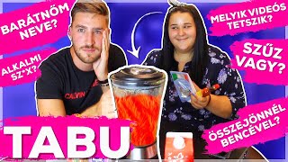 TABU KÉRDÉSES TURMIX KIHÍVÁS 🥴😂 **SMOOTHIE** / rBence \u0026 Magyar Barbara