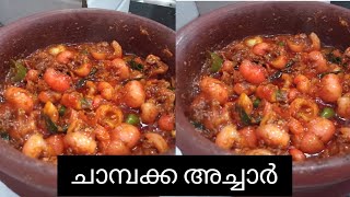 കിടിലൻ ചാബക്ക അച്ചാർ l chambakka pickle l malayalam recipe l kids recipe l tkm sons kids l