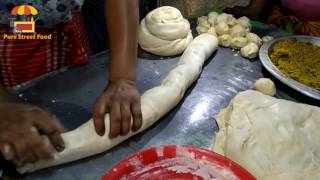 BEST Street Food in Kolkata Indian Hotel Porata Khamir, Indian Street Food , Pure Street Food