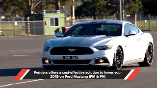 Pedders SportsRyder Ford Mustang lowering springs