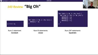 CSE 373 20au, Lesson 2 Video 2: Runtime Analysis