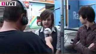 1LiveRadio - Panic Interview (Ryan/Spencer)
