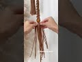 Tassel em macramê ✨ #macramediy #diymacrame #diy #macrametutorial #trendingshorts #macrame #arte