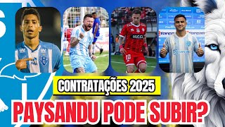 PAYSANDU E O SONHO DO ACESSO, VEJA TODAS AS CONTRATAÇÕES PARA BUSCAR O SONHO EM 2025!