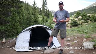 Decathlon 2 Second 3 Tent Review - Sean Sewell of Engearment