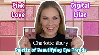 *NEW* Charlotte Tilbury 9-Pan Palettes \\ In-Depth Review of Pink Love \u0026 Digital Lilac