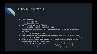 Bit String Flicking - Pt. 1 Basics (ACSL Topic)