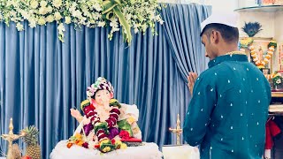 🙏🏻🌺 श्री माघी. गणेश जयंती उत्सव 2025 🙇🏻‍♂️🥹 #vlog #shortvideo #दिवाळी2025 #viralvideo