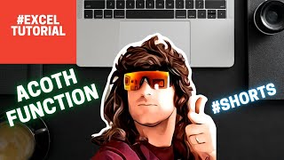#shorts ACOTH function #microsoft #excel tutorial
