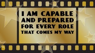 Positive Affirmations for Actors \u0026 Movie Stars from My Dreams Matter