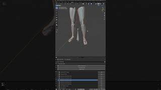 Day 17 of making my own rigging addon #blender3d #rig #rigging #vrchat  #tylerscoding