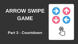 Arrow Swipe Game with HTML, CSS and JavaScript (Part 3 - Progress Bar Countdown Timer)