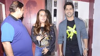 Varun Dhawan Takes Girlfriend Natasha Dalal To Watch Badrinath Ki Dulhaniya With His Family