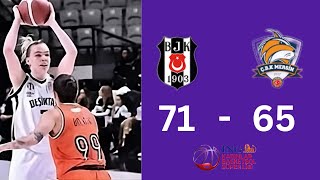 Beşıktaş 71 - 65 ÇBK Mersın | Kadınlar Basketbol Süper lıgı (Özet)