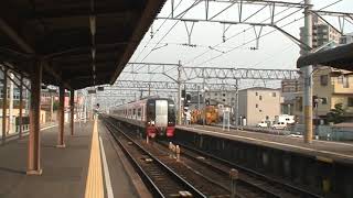 名鉄名古屋本線新安城駅1700系通過