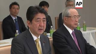 Abe on possible Japan emperor abdication