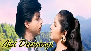 Karaoke Hindi Songs | Aisi Deewangi -  Shahrukh Khan, Divya Bharti | Alka Yagnik, Vinod Rathod