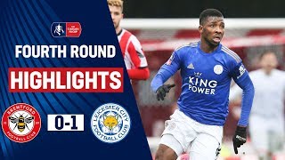 Perfect Praet Pass Sets Up Iheanacho | Brentford 0-1 Leicester | Emirates FA Cup 19/20