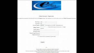 E-Statement Signup