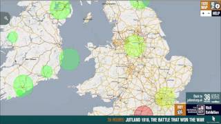 How to search on Jutland Interactive Map