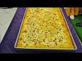 huge 32 slice pizza making process redoven restaurant bogura