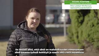 WinNova - Oppisopimusviikko2022/Vuoden oppisopimusopiskelija -ehdokas/Noora Mantere