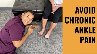 4 Exercises After An Ankle Sprain To Avoid Chronic Ankle Pain
