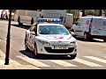 Compilation Voiture de police Paris en urgence // Police Cars Responding Lights and Sirens