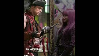 Mal💜and Harry🧡 #descendants #descendantsdisney #edit