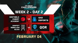 SRB vs QOR - Challengers NA - Swiss Week 2 - Map 1 Bind