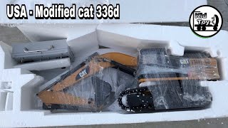 RC EXCAVATOR UNBOXING || Modified CAT 336D  fullmetal || HOBBY REVIEW AND TESTED by KTTV