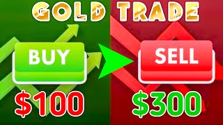 From100$ to 300$ Gold Trading ከ100$_300$