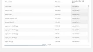 Cherry Plugin. Sample data import