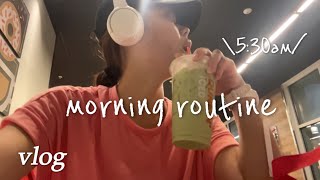 vlog)平日も休日も朝活をして楽しむ日常🎧朝ラン,カフェ,アメリカ生活