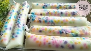 AISKRIM IKAT RAINBOW 🌈 CRUNCH LEMBUT GEBU