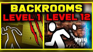 THE BACKROOMS | First 14 Levels