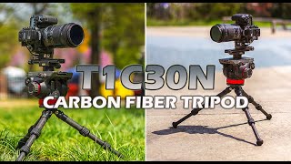 Sunwayfoto T1C30N - Why You Need A MINI Carbon Fiber Tripod For Pro Everything (4K60)