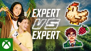 Real Farmer takes on a Fall Harvest in Stardew Valley | Expert VS Expert