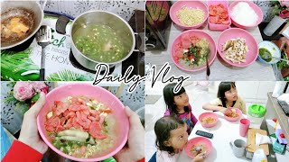 CUACA HUJAN COCOK MASAK MIE SOP AYAM BUAT KELUARGA. AKTIVITAS IBU 3 ANAK